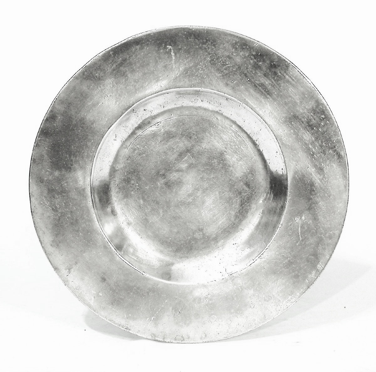Pewter Dish "à La Cardinal" - Bordeaux, Circa 1650-photo-2