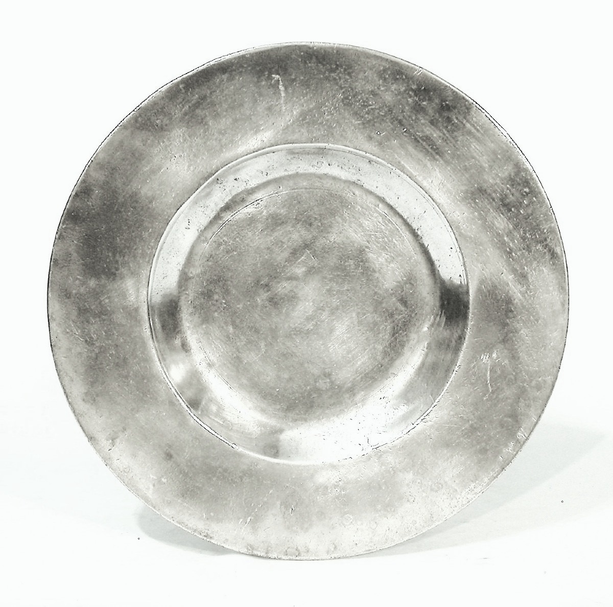 Pewter Dish "à La Cardinal" - Bordeaux, Circa 1650