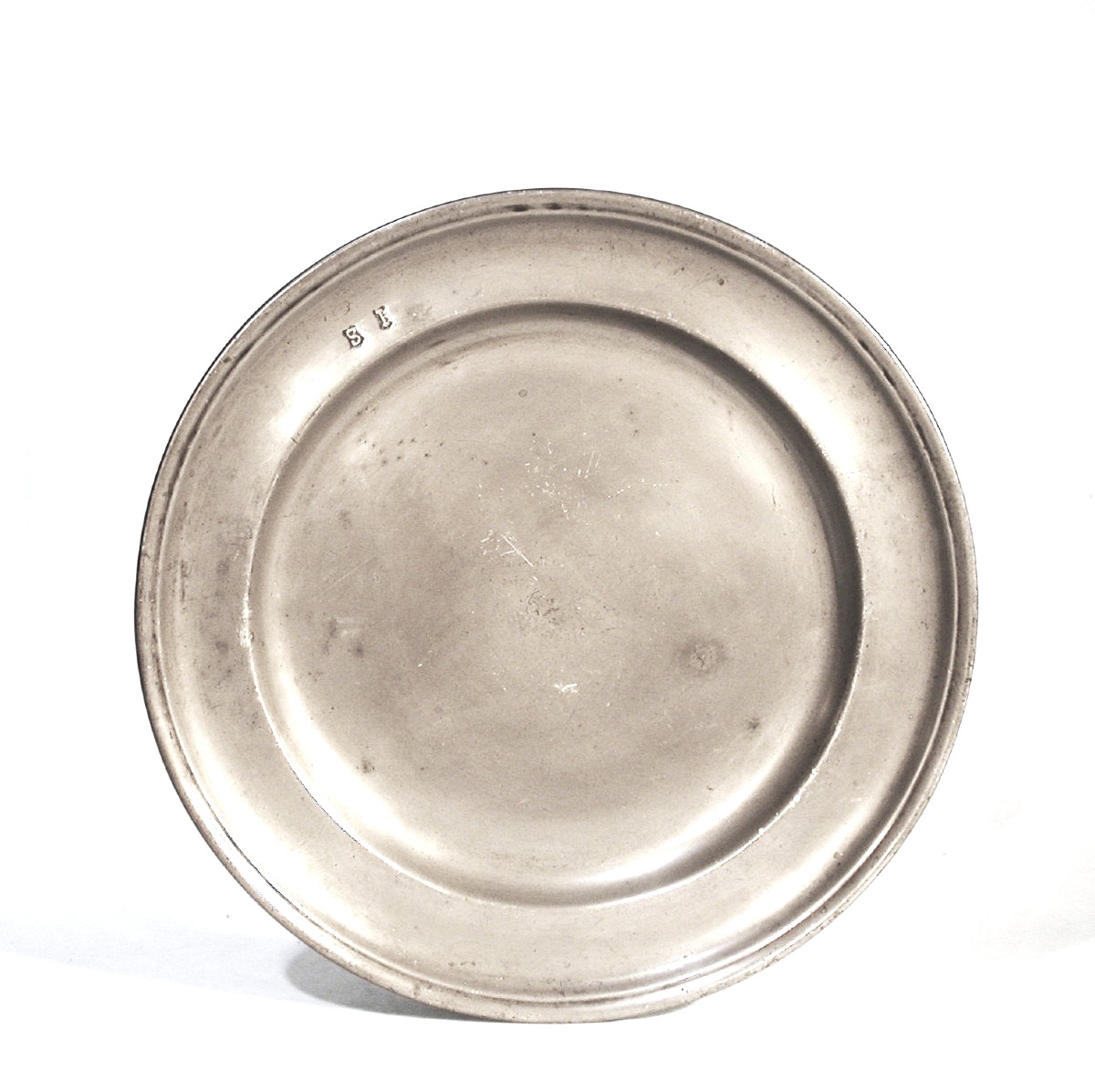 Pewter Dish - Lille, 18th Century-photo-2