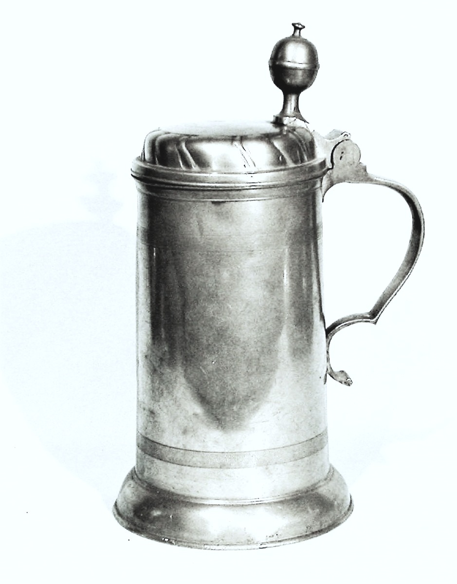 Pewter Tank - Hof (southern Germany), 19th Century