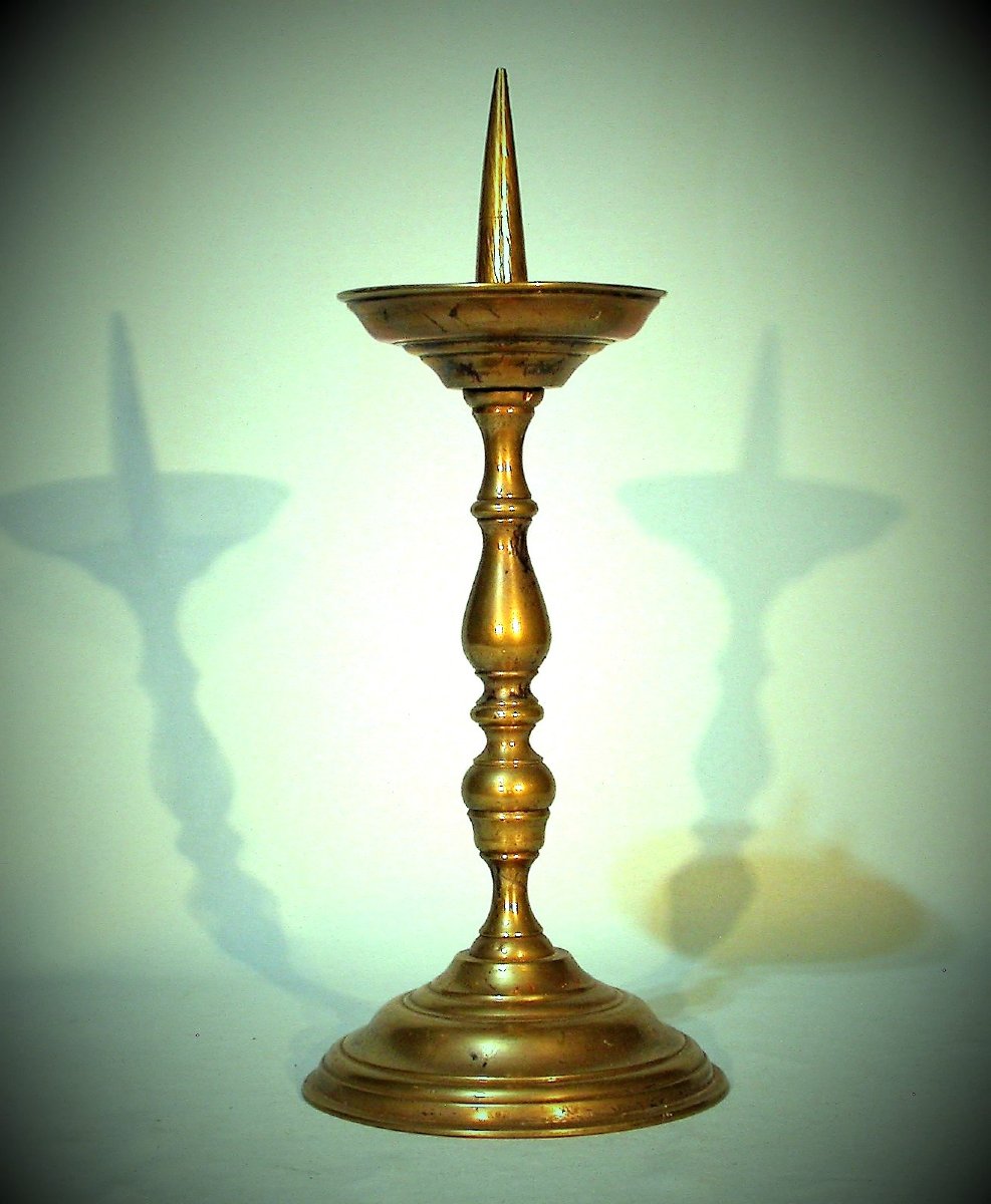 Bronze Pickle Candles, France, Circa 1700-photo-3