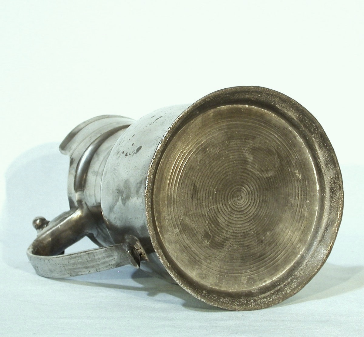 Pewter Wine Pitcher - Orleanais, 18th Century-photo-1