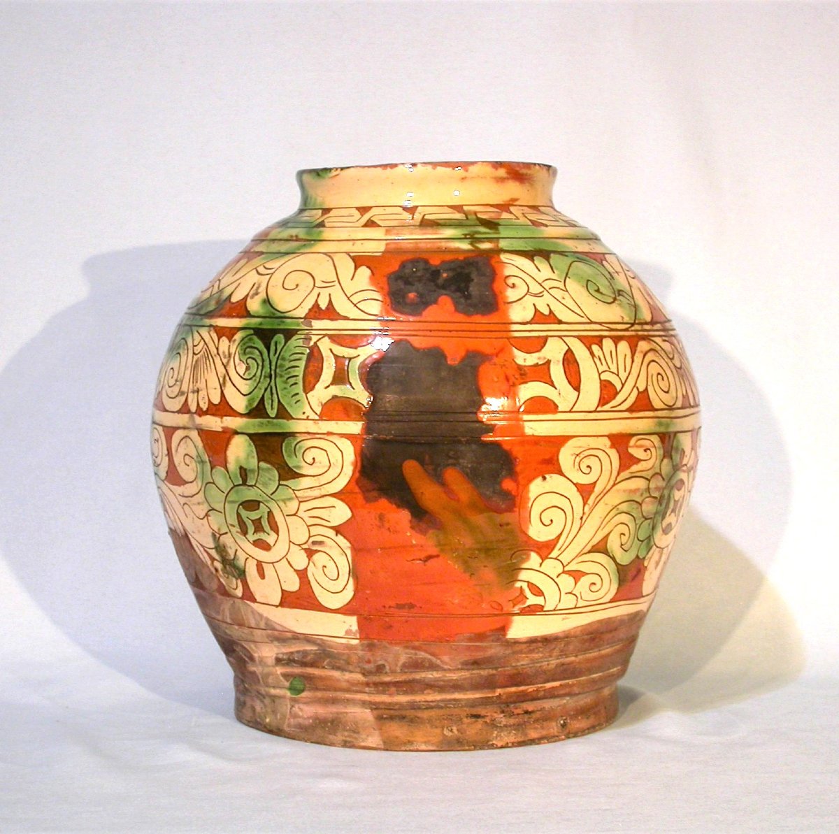 Glazed Earthenware Vase - Italy (venice?), Circa 1600-photo-4