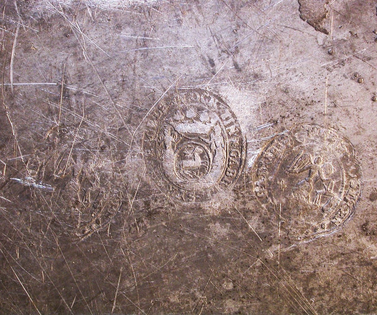 GRAND PLAT GRAVE - FRANCFORT, XVIII ème s.-photo-5