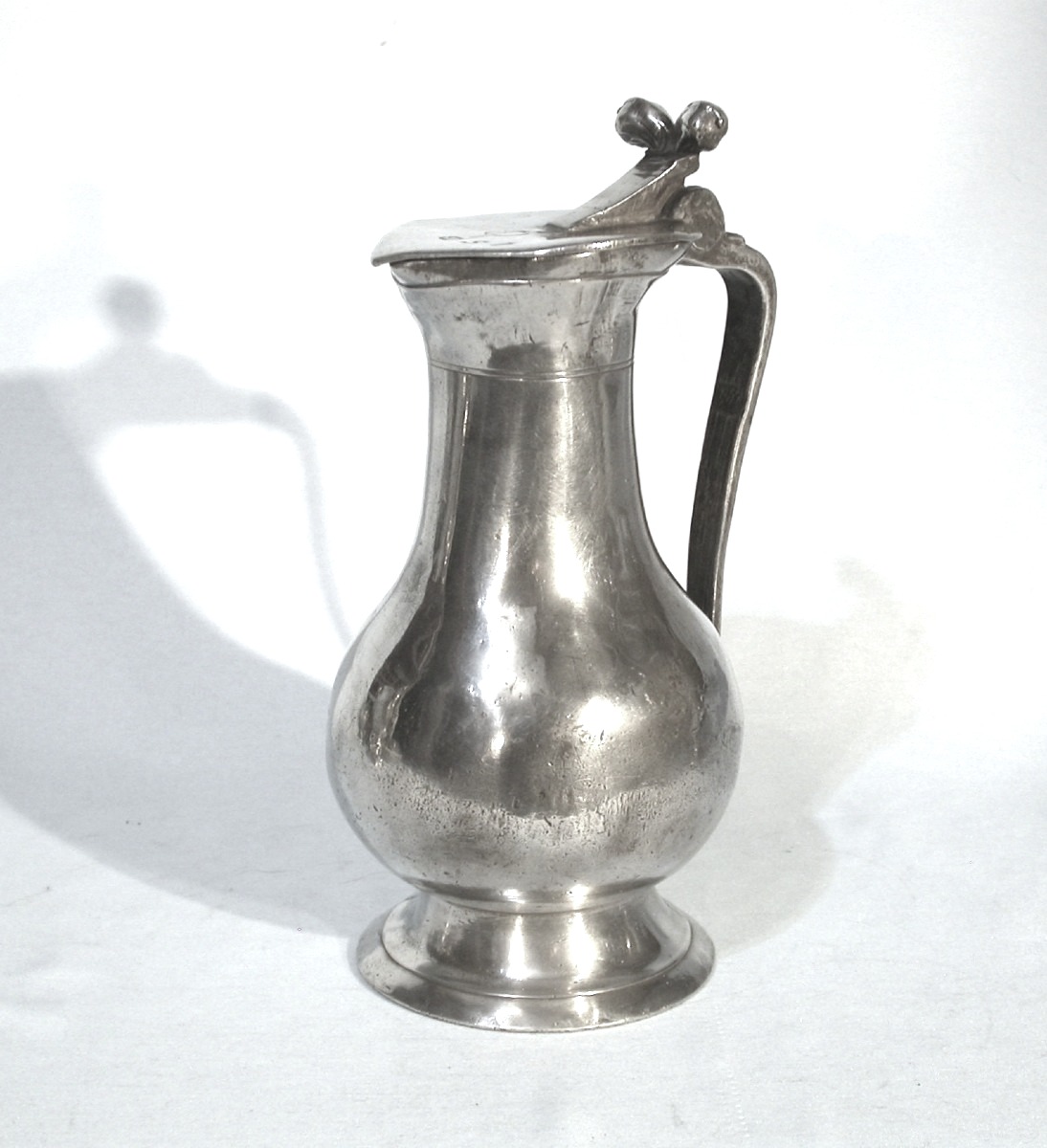 Wine Pewter Pitcher - Besancon, XVIII ème S