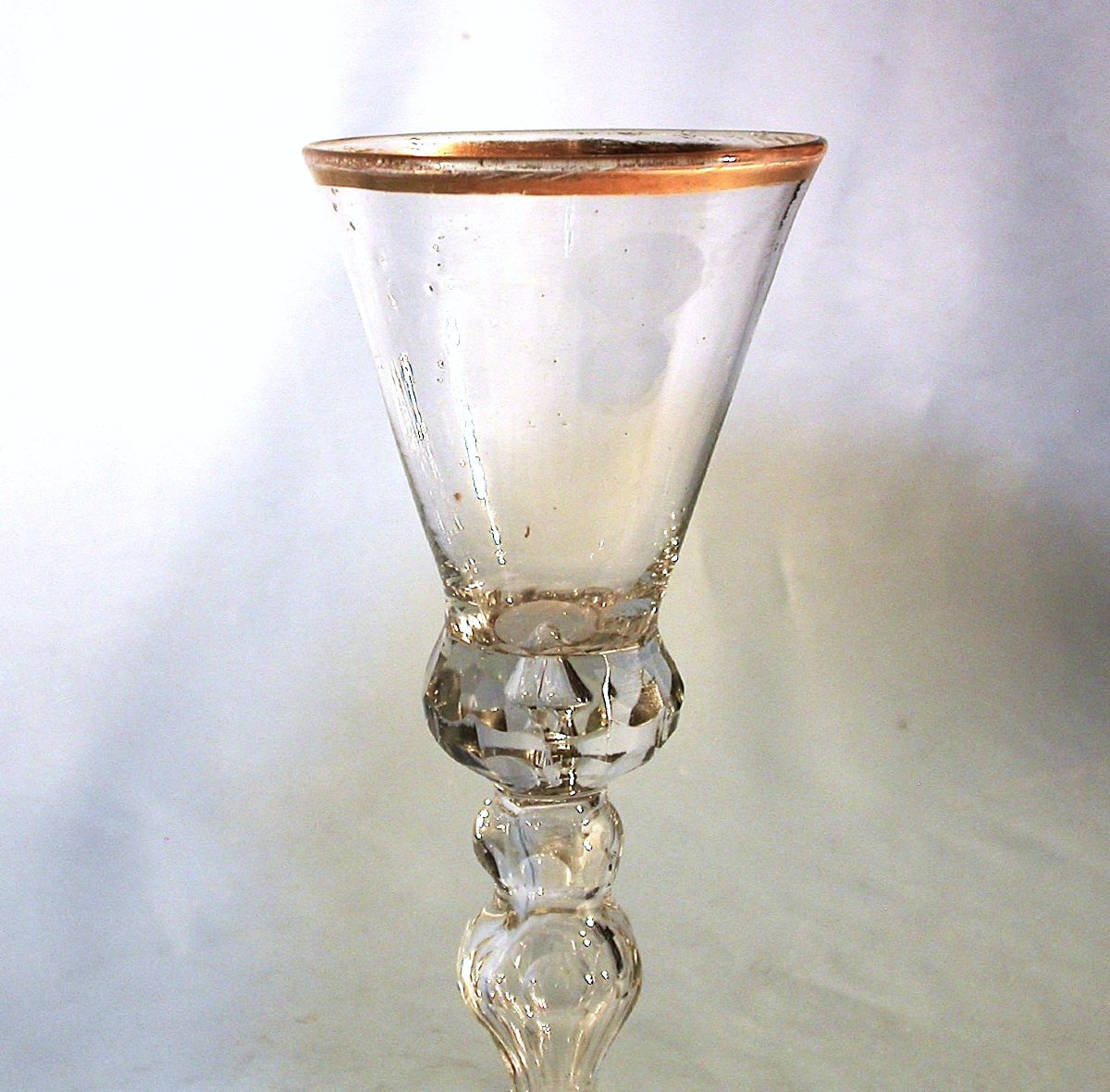 VERRE À JAMBE - PAYS-BAS, XVIII ème s-photo-3