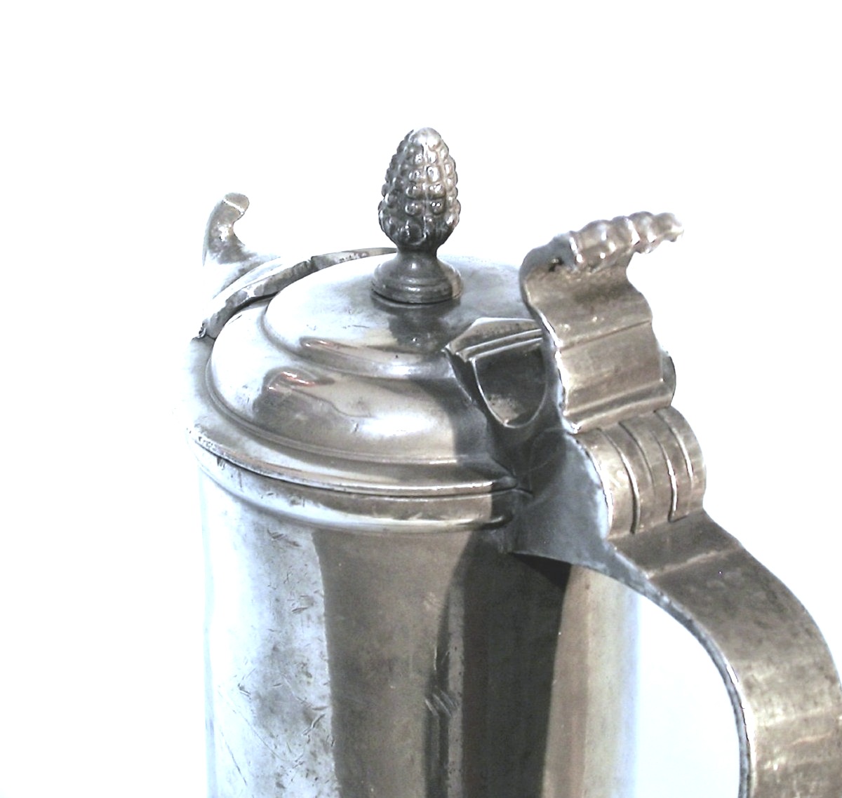 Pewter Wine Pitcher - Mulhouse, Circa 1800-photo-4