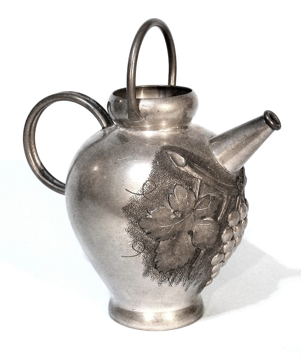 Georges Irrman's "art Deco" Pewter Cheese