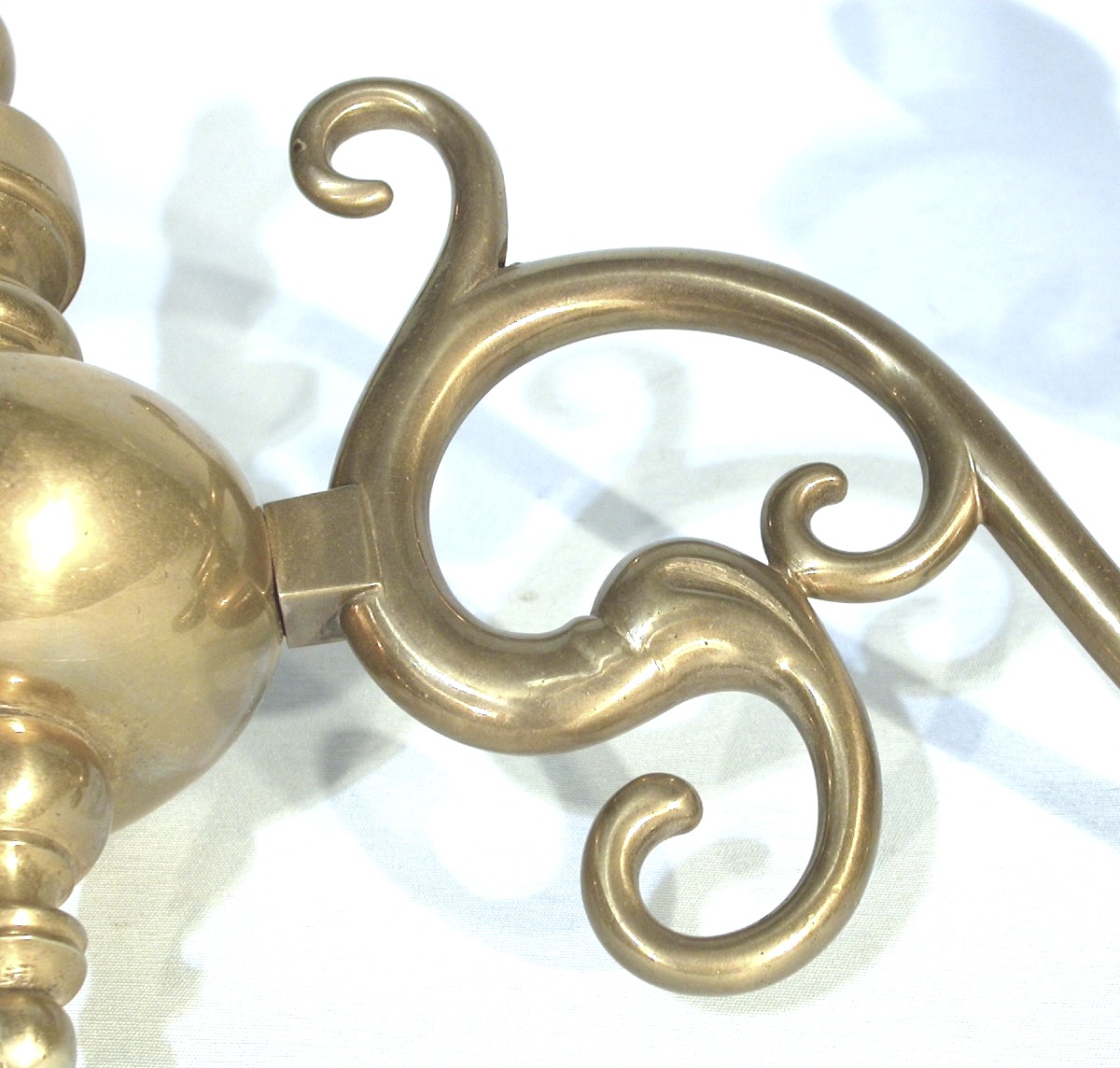 Three Brass Wall Lights-photo-1