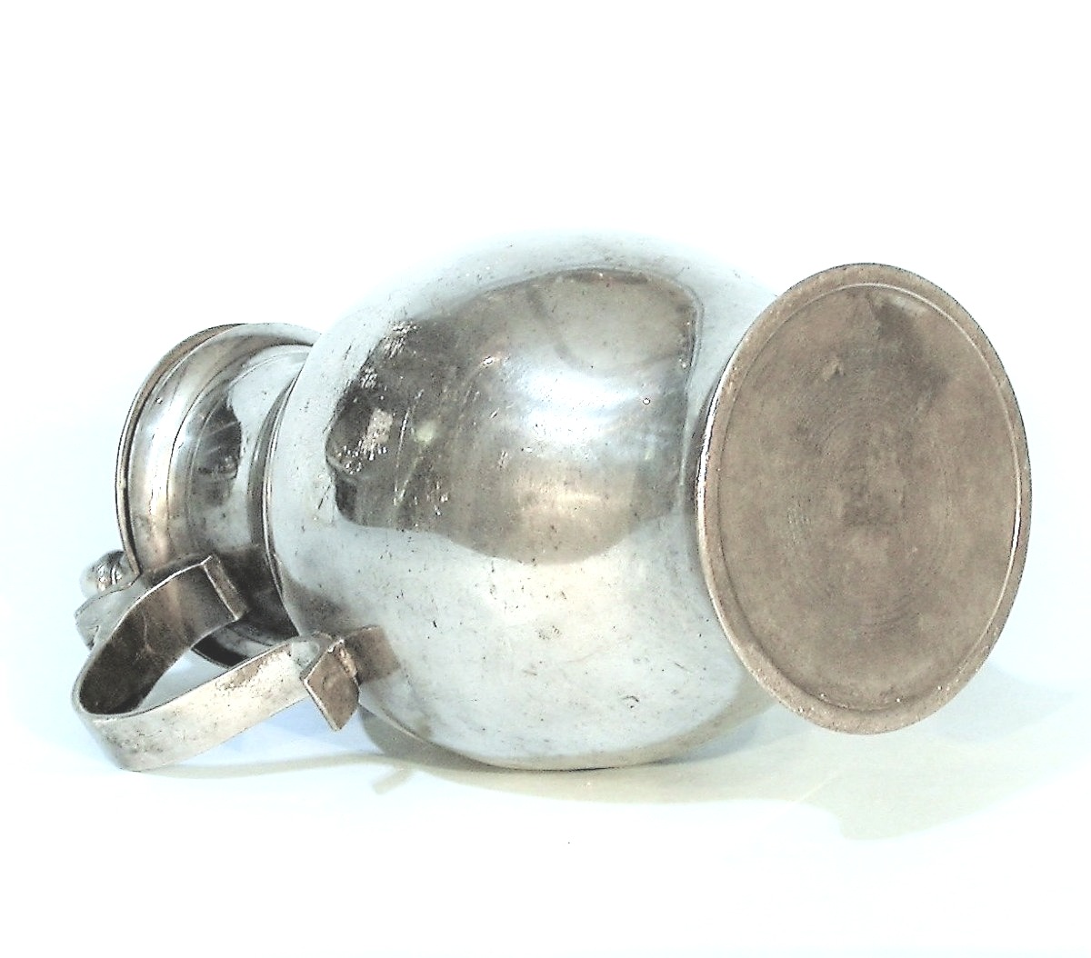 Pewter Wine Pitcher - Salzburg, 19th Century-photo-2