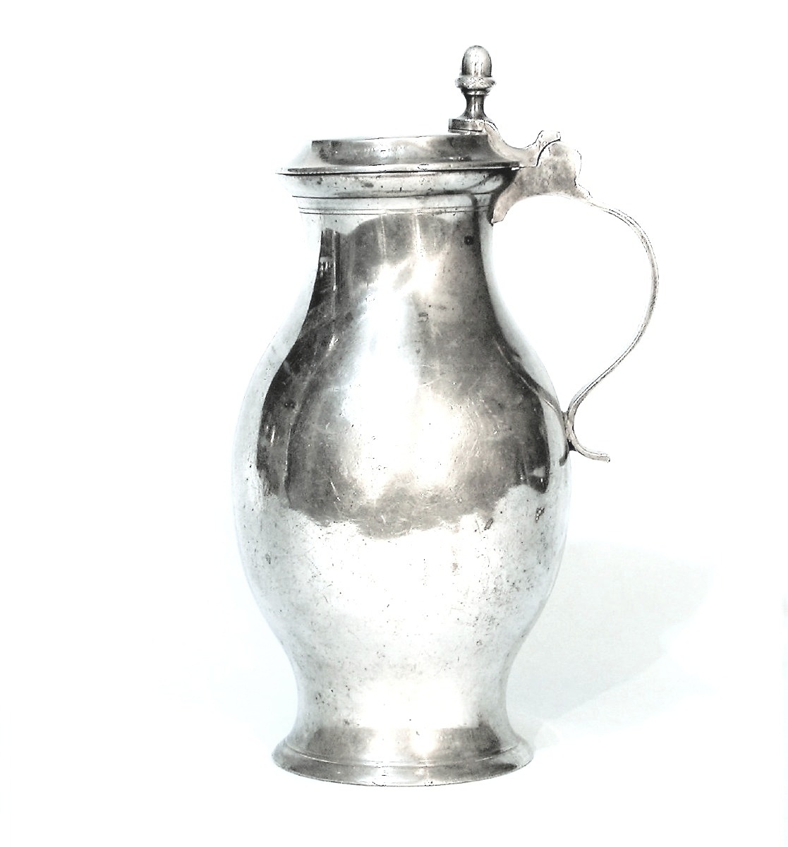 Pewter Wine Pitcher - Salzburg, 19th Century-photo-4