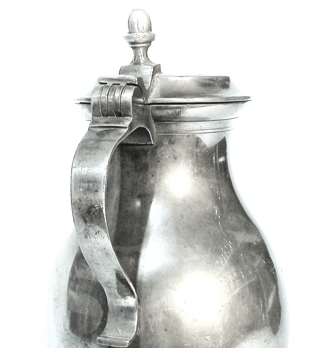 Pewter Wine Pitcher - Salzburg, 19th Century