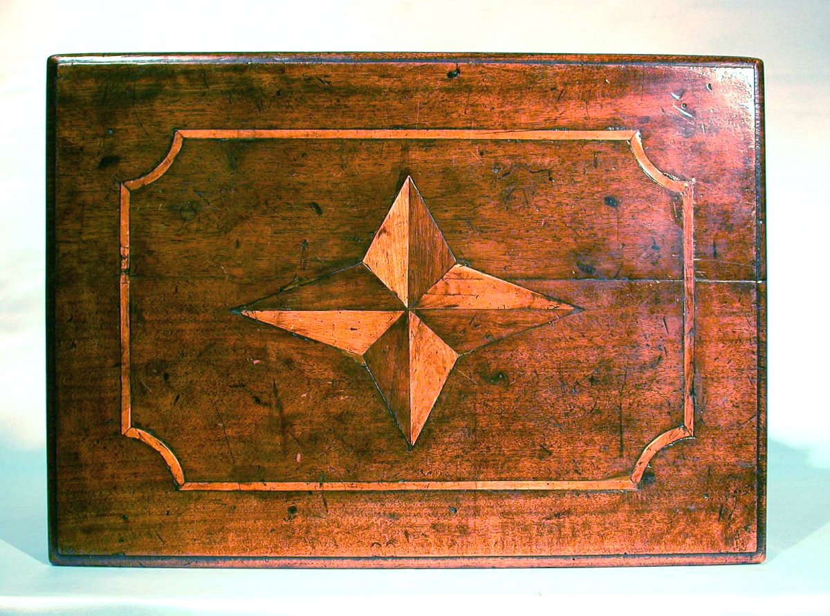 Rare Small Marquetted Table - Early 18th Century-photo-2