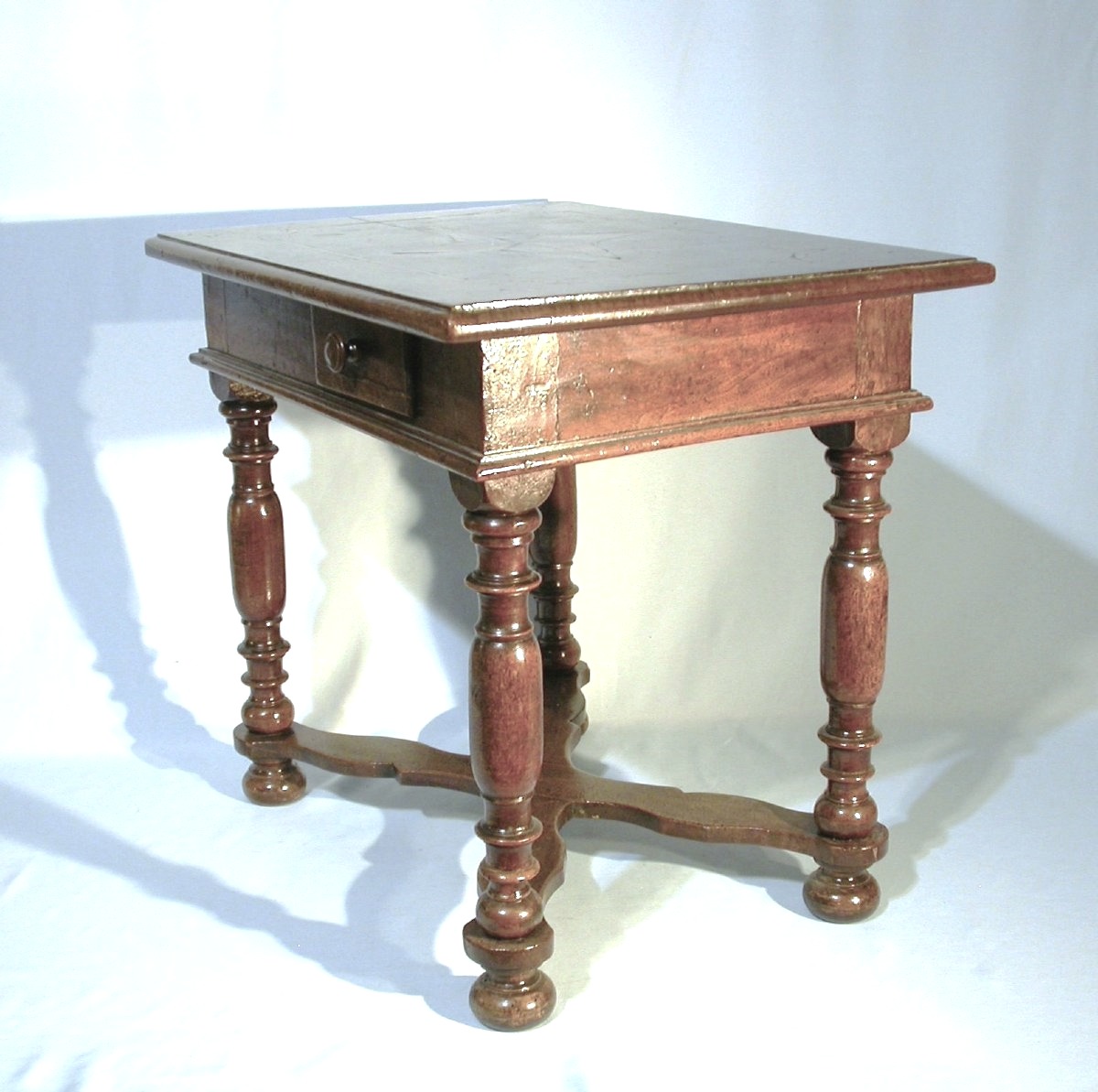 Rare Small Marquetted Table - Early 18th Century-photo-4