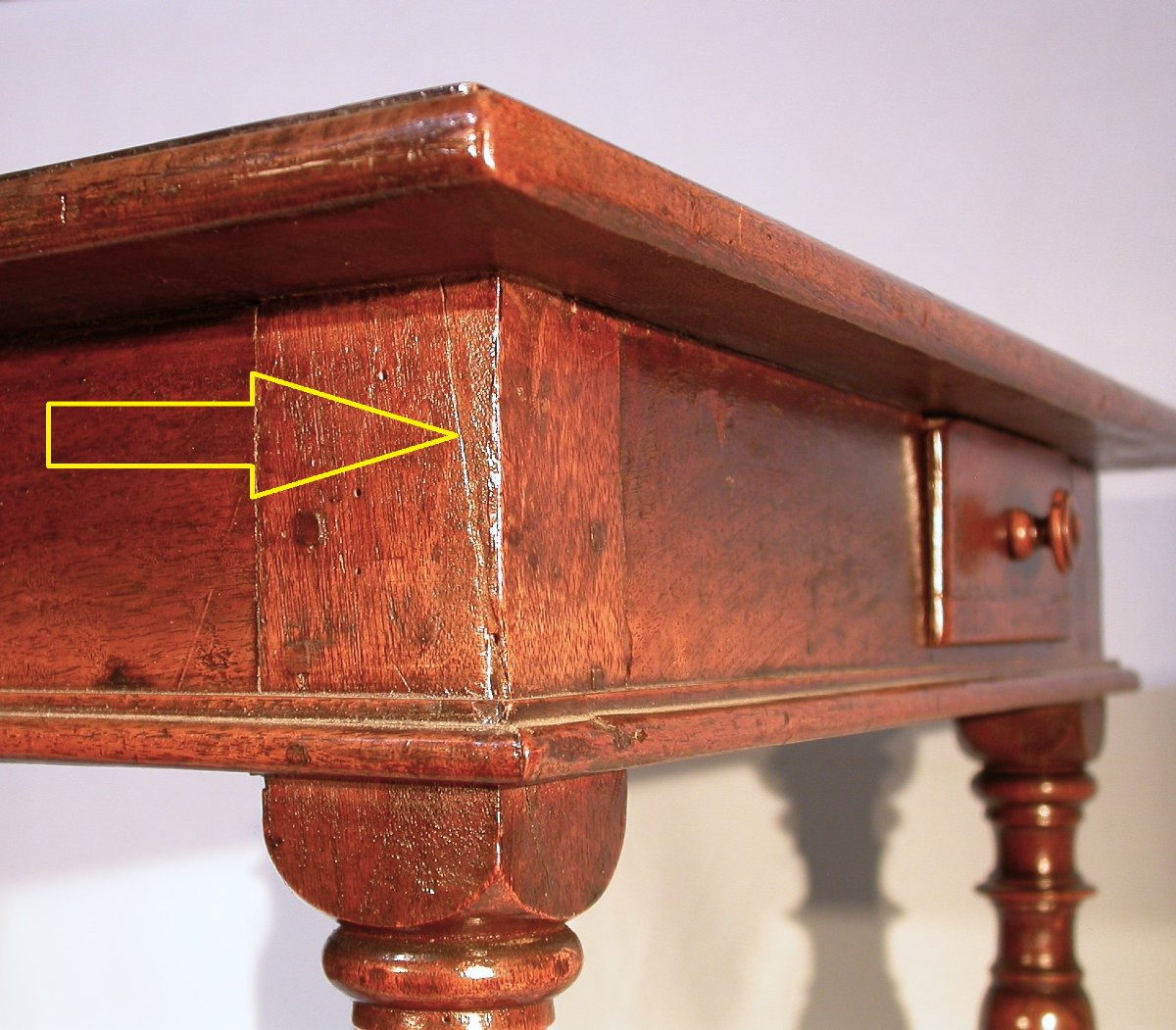 Rare Small Marquetted Table - Early 18th Century-photo-2