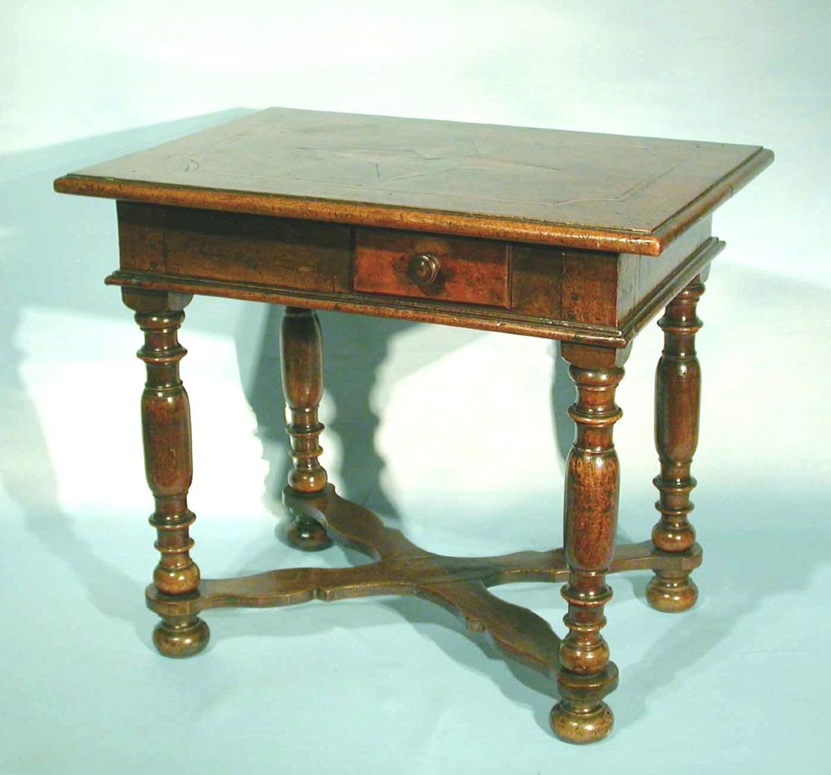 Rare Small Marquetted Table - Early 18th Century