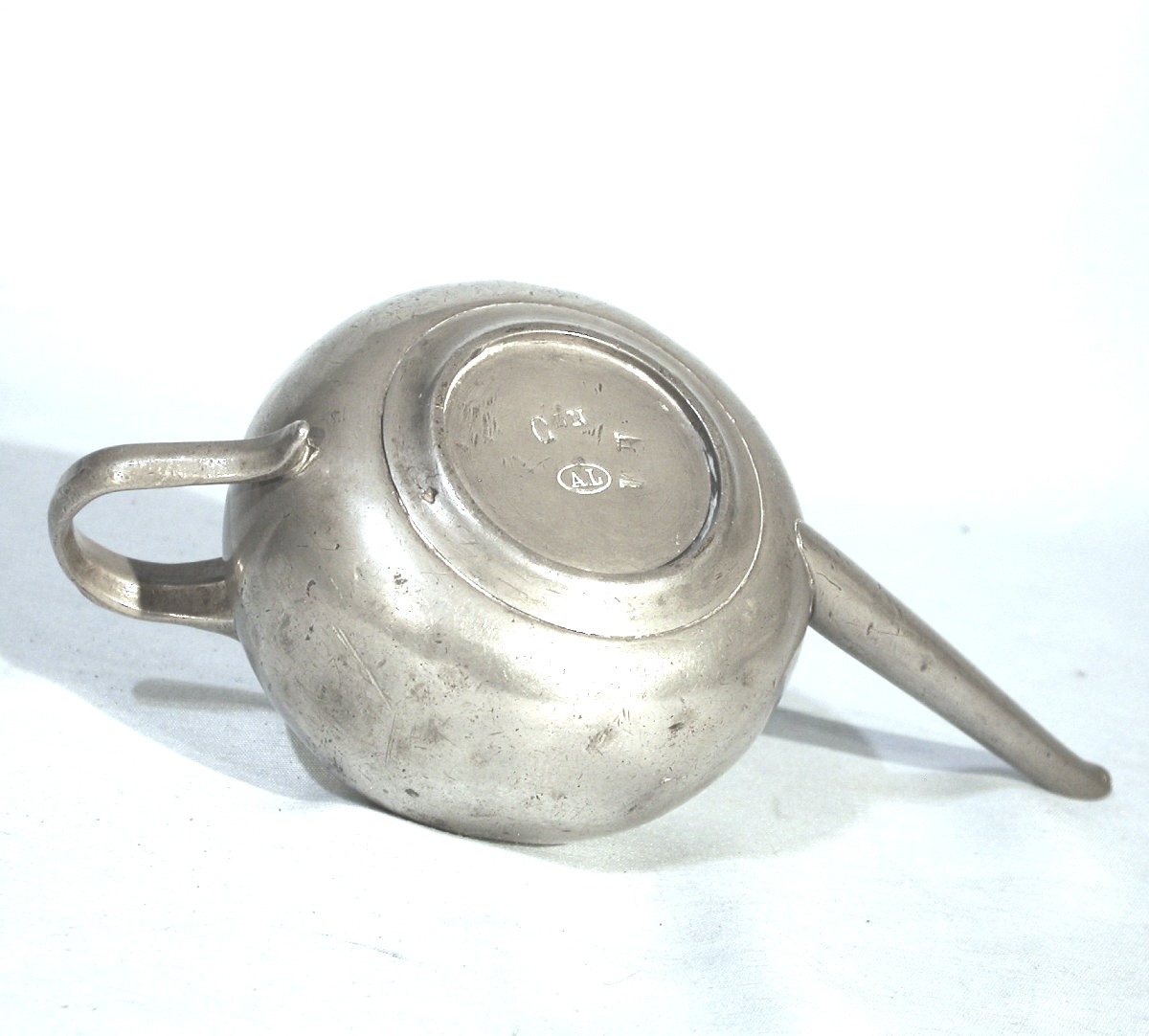 Pewter Sickness Bottle - Paris, Circa 1900-photo-3