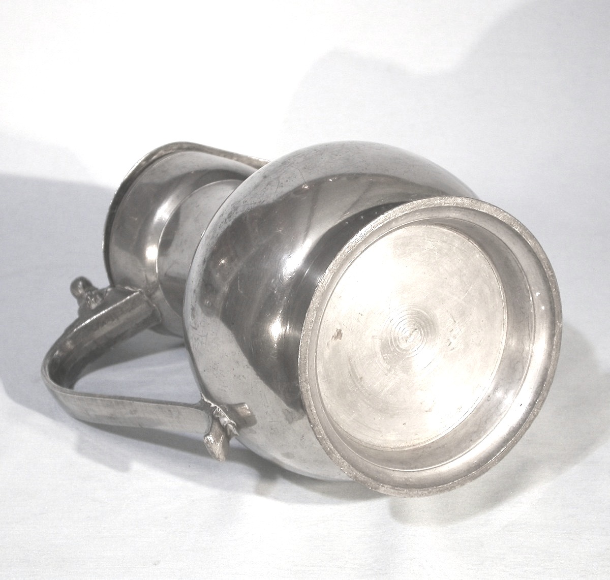 Pewter Wine Pitcher - Le Mans, 19th Century-photo-1