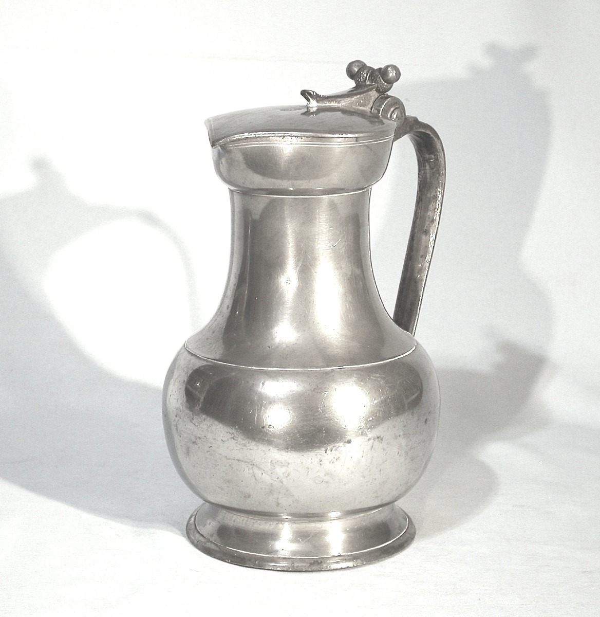 Pewter Wine Pitcher - Le Mans, 19th Century