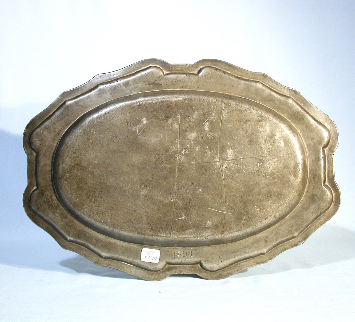 Pair Of Pewter Dishes - Clermont-ferrand And Lyon, 18th Century-photo-1