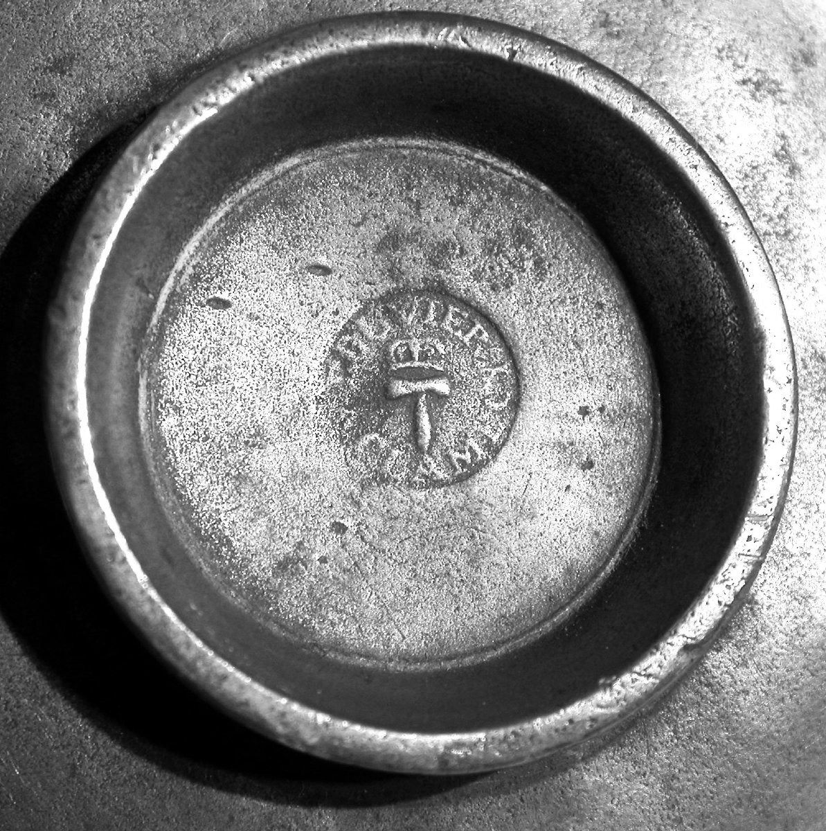 Pewter Dinner Carrier - Clamecy (burgundy), Mid-19th Century-photo-3