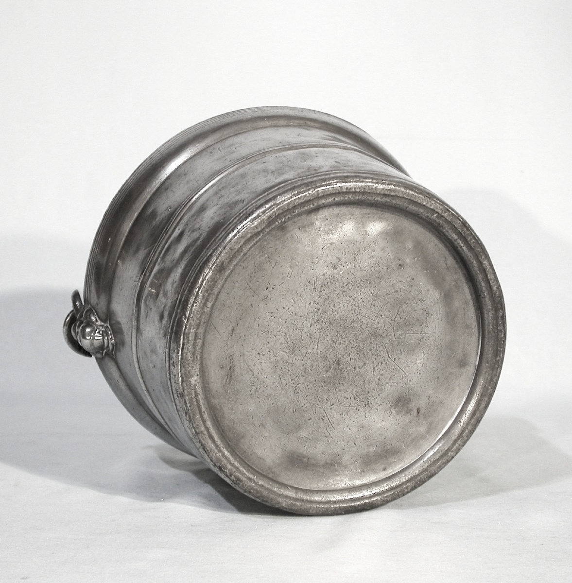 Pewter Dinner Carrier - Clamecy (burgundy), Mid-19th Century-photo-4