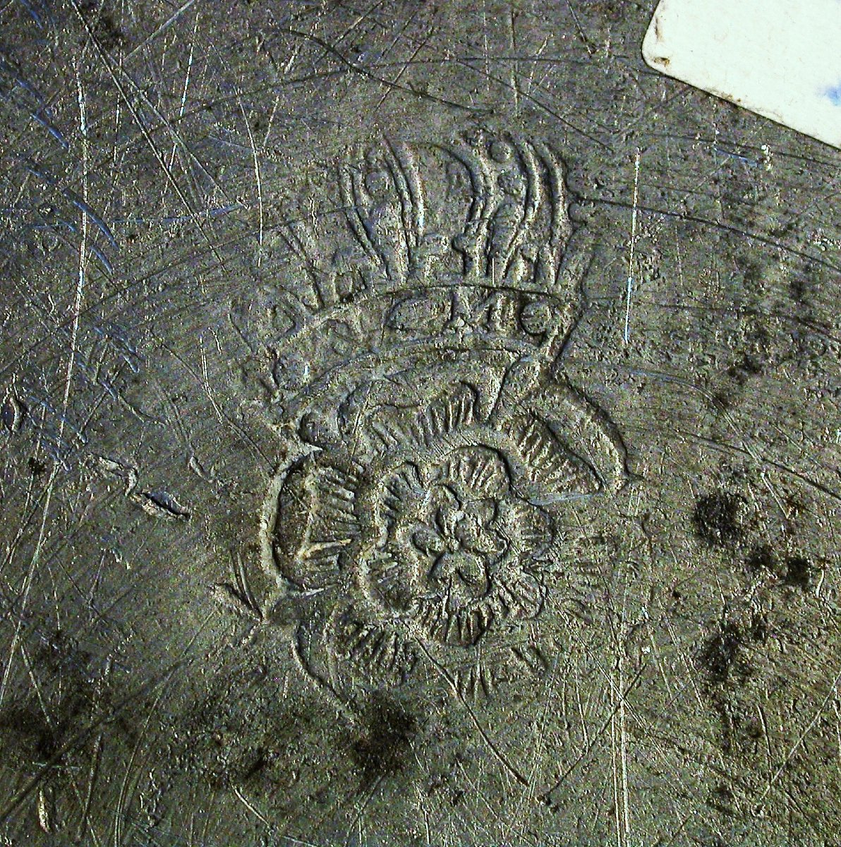 PLAT CREUX EN ÉTAIN - LOUVAIN (LEUVEN), MILIEU DU XIX ème s-photo-4