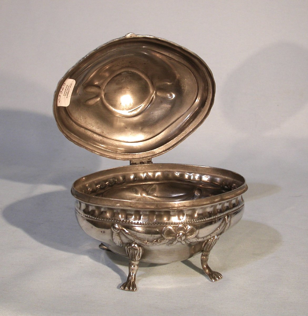 Pewter Candy Box - Oehringen, 18th Century-photo-2