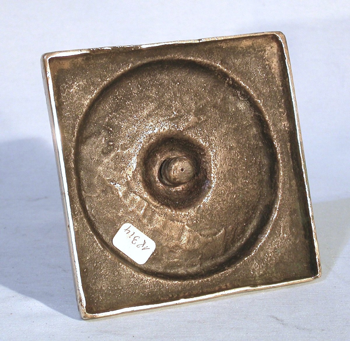 FLAMBEAU EN BRONZE - ESPAGNE, CIRCA 1600-photo-2