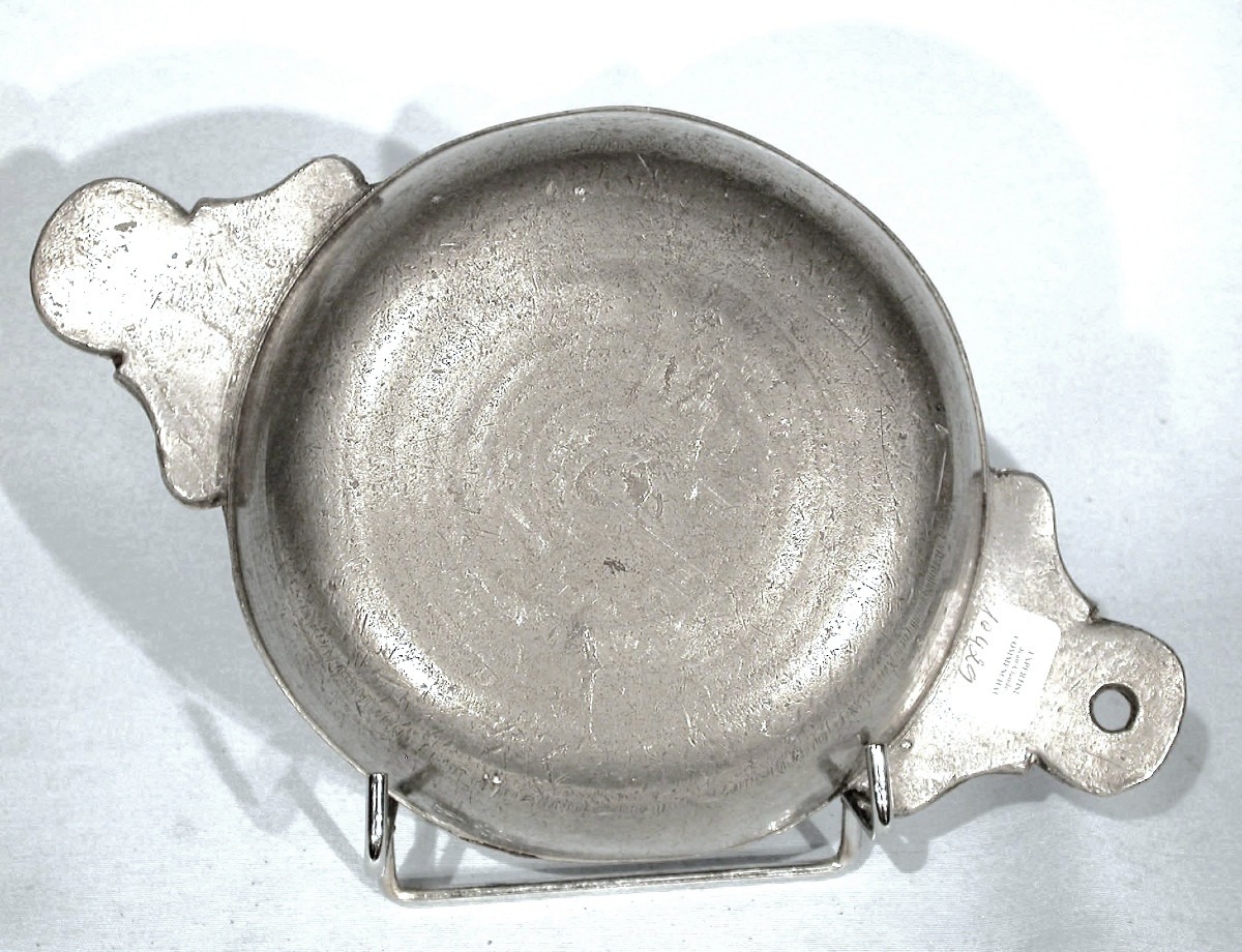 Pewter Bowl - Southwest France, Circa 1800-photo-2