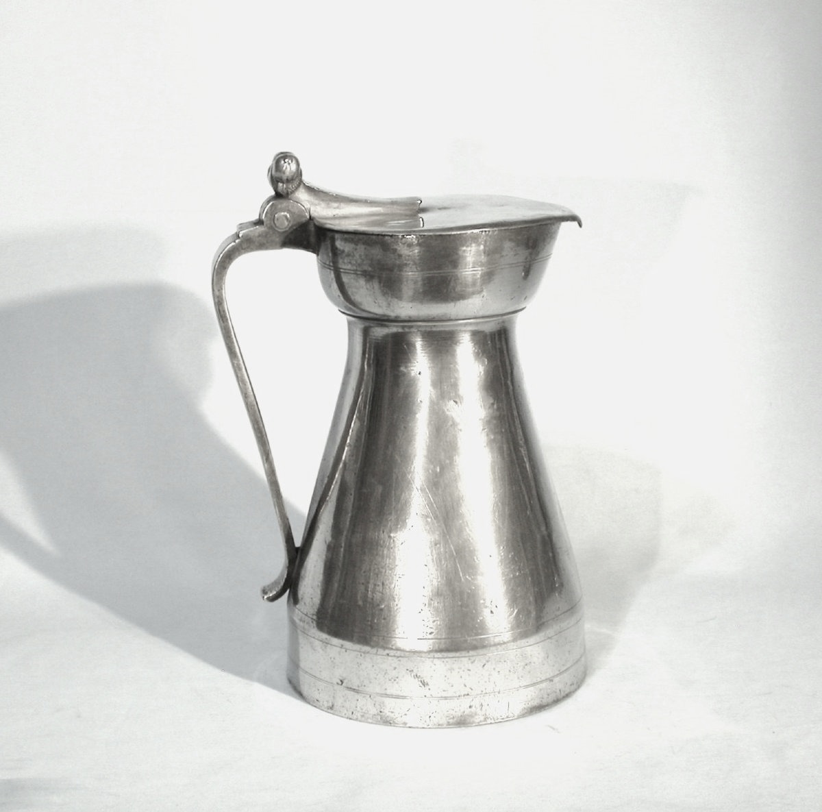 Pewter Wine Pitcher- Lyon, XVII Th C.-photo-3