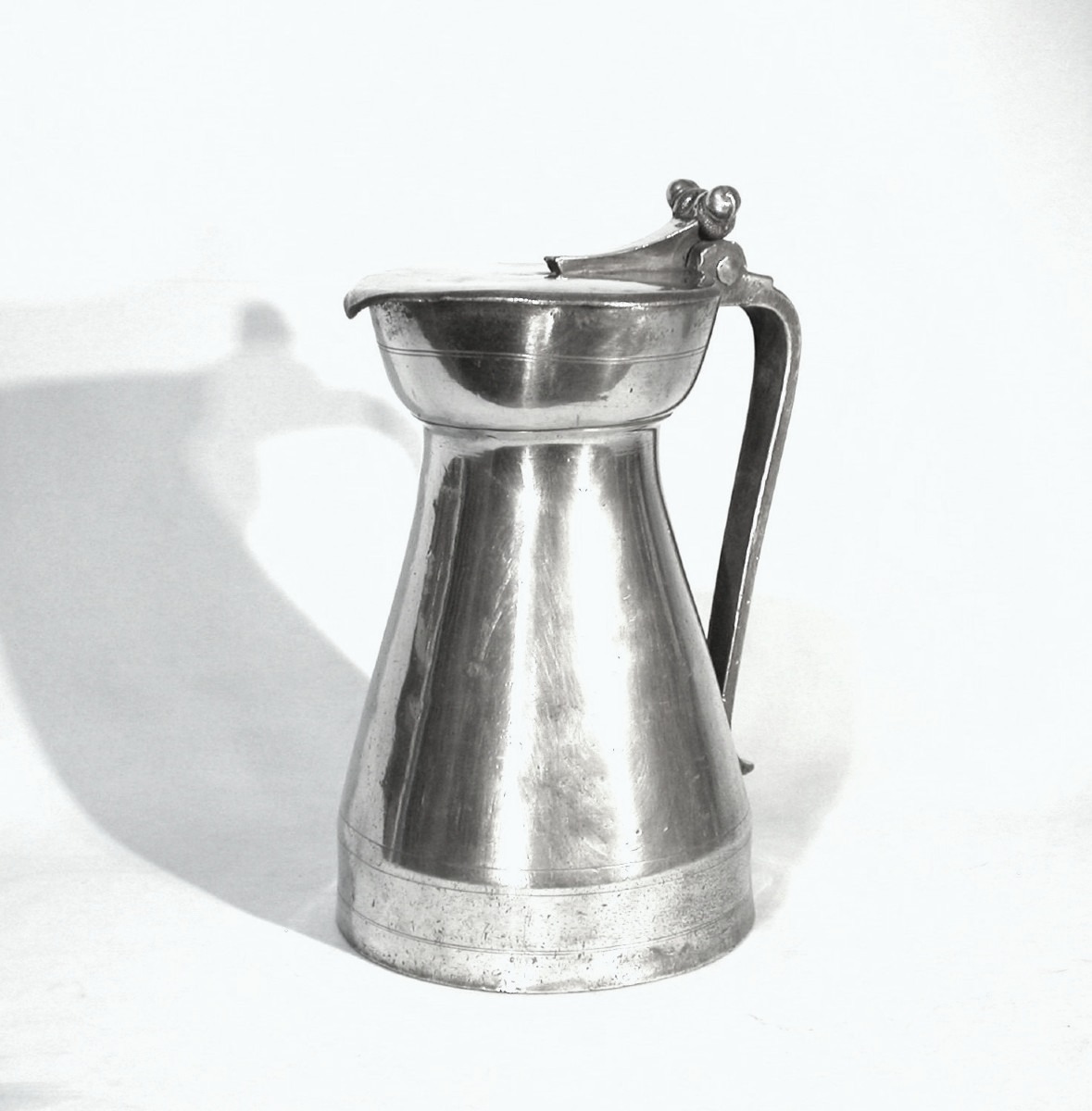 Pewter Wine Pitcher- Lyon, XVII Th C.-photo-4