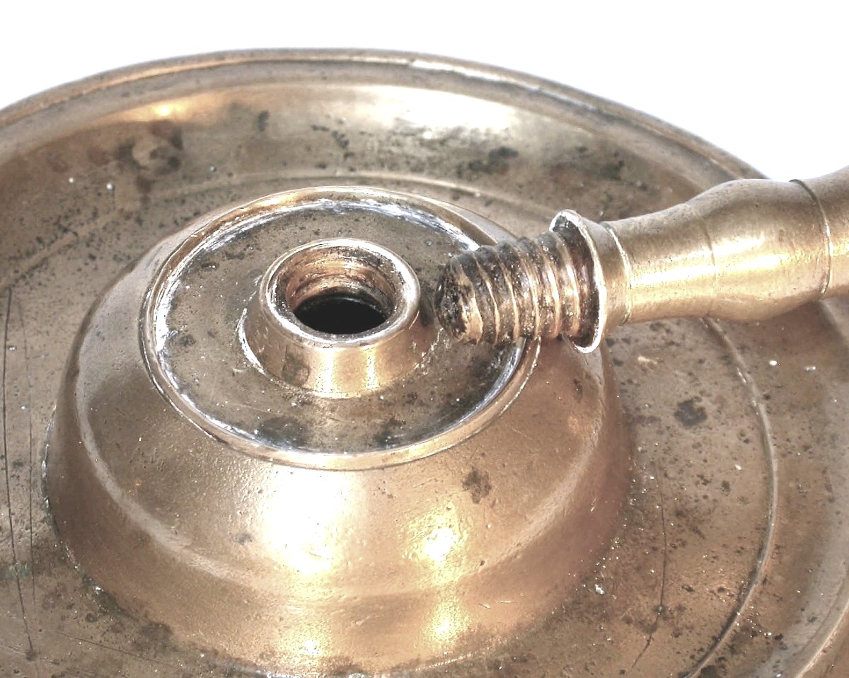 FLAMBEAU EN BRONZE - MOYEN-ORIENT, XVII ème s.-photo-4
