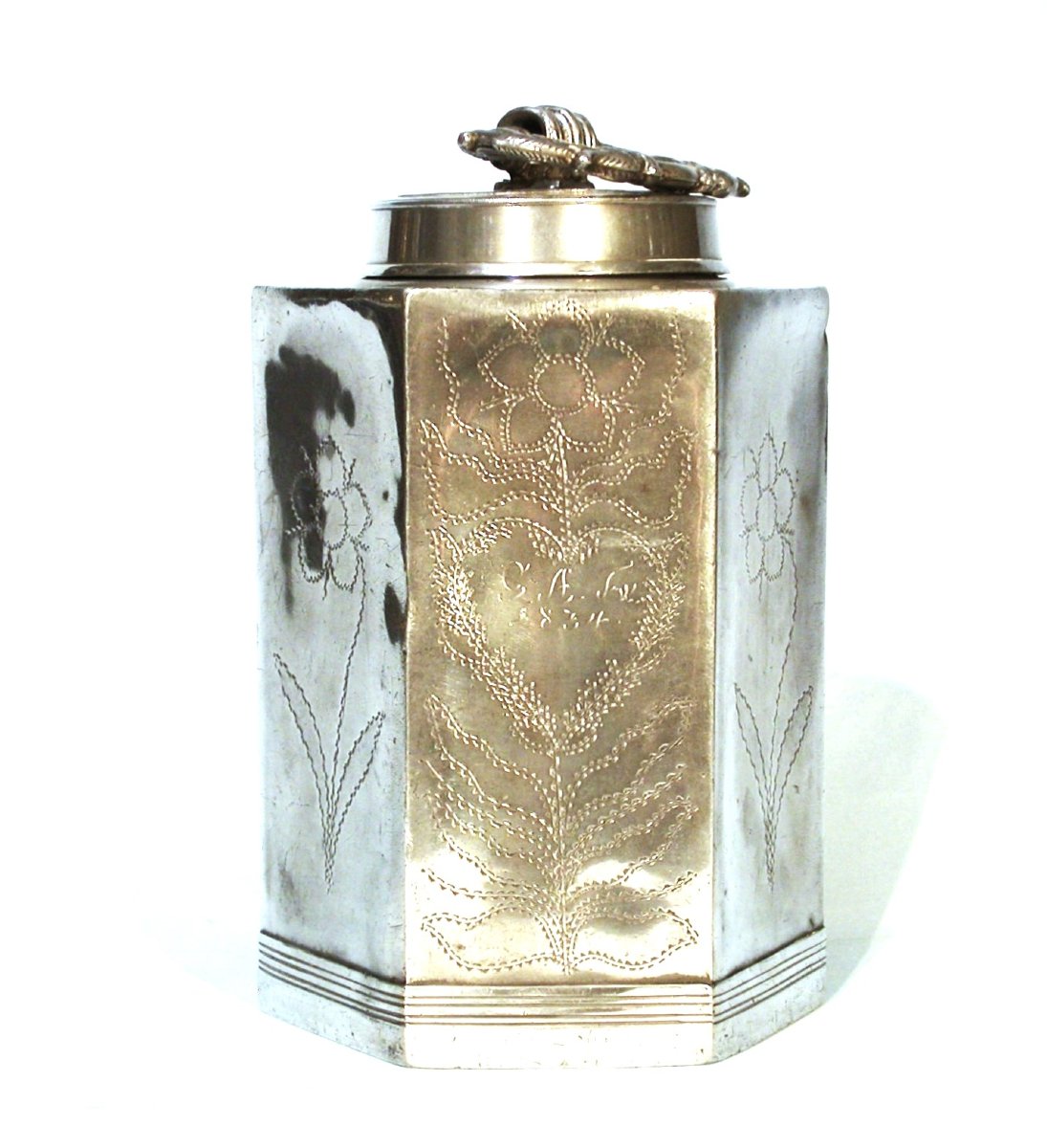 Pewter "schraubkanne" - Southern Germany, 19th Century -photo-3