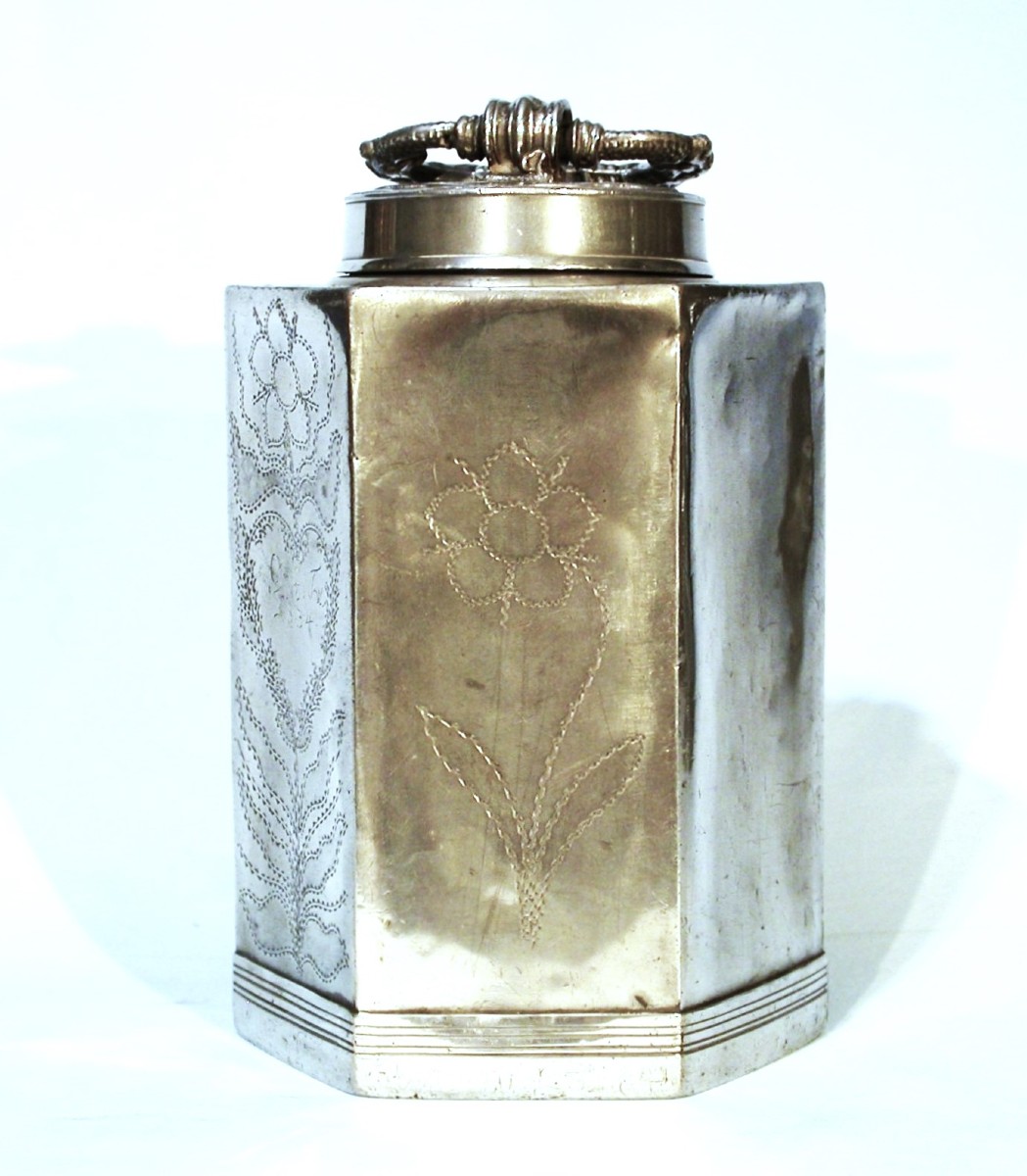 Pewter "schraubkanne" - Southern Germany, 19th Century 