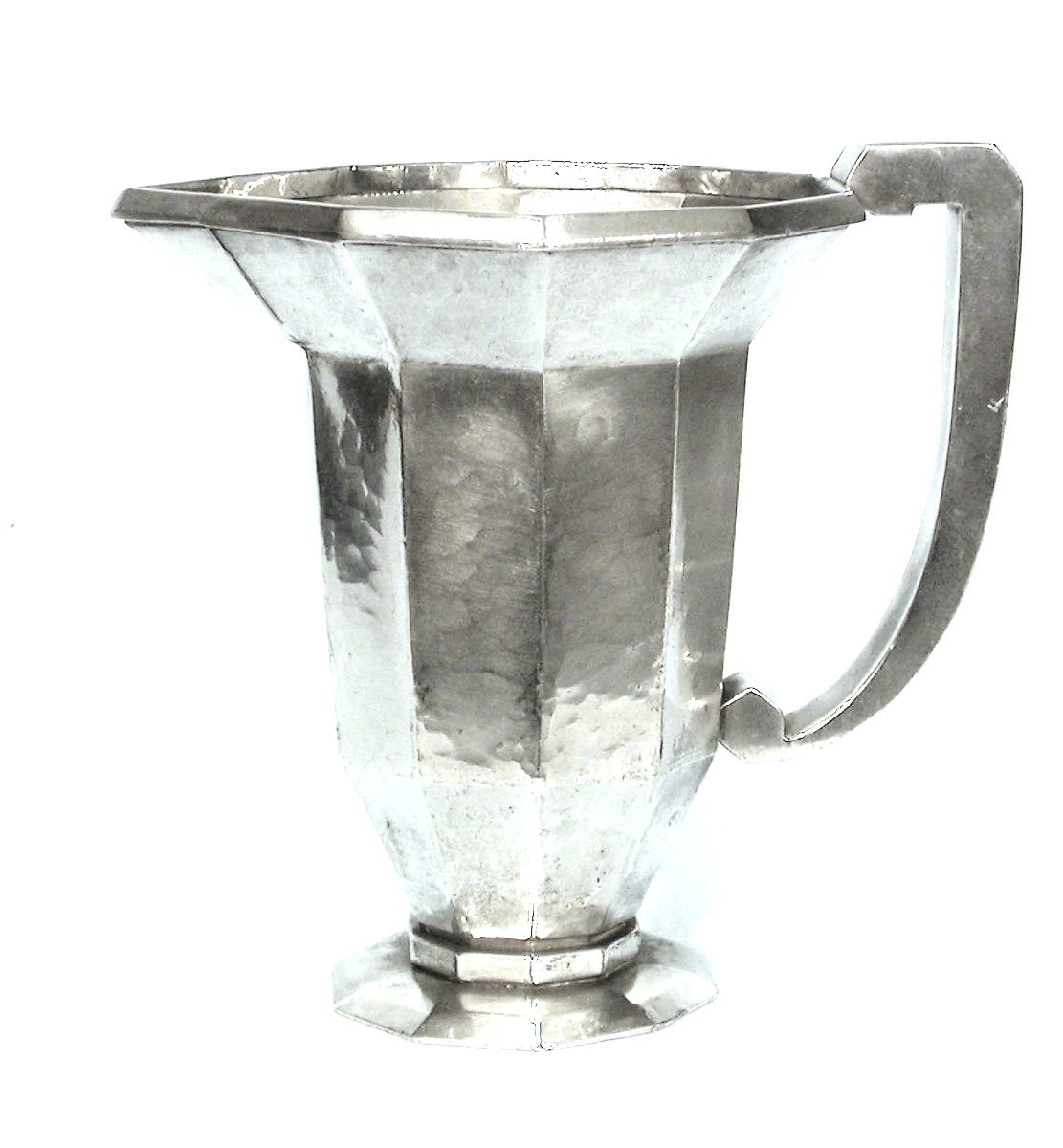 RARE AIGUIÈRE "ART DÉCO" EN ÉTAIN DE MAURICE DAURAT-photo-4