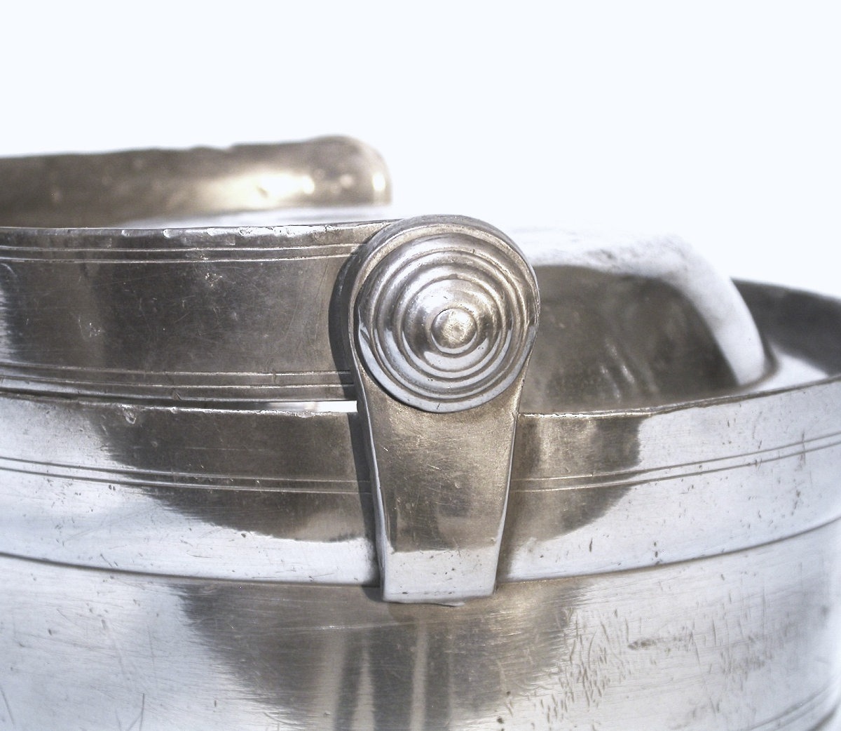 Pewter Dinner Carrier - Anjou, Late 18th Century-photo-1