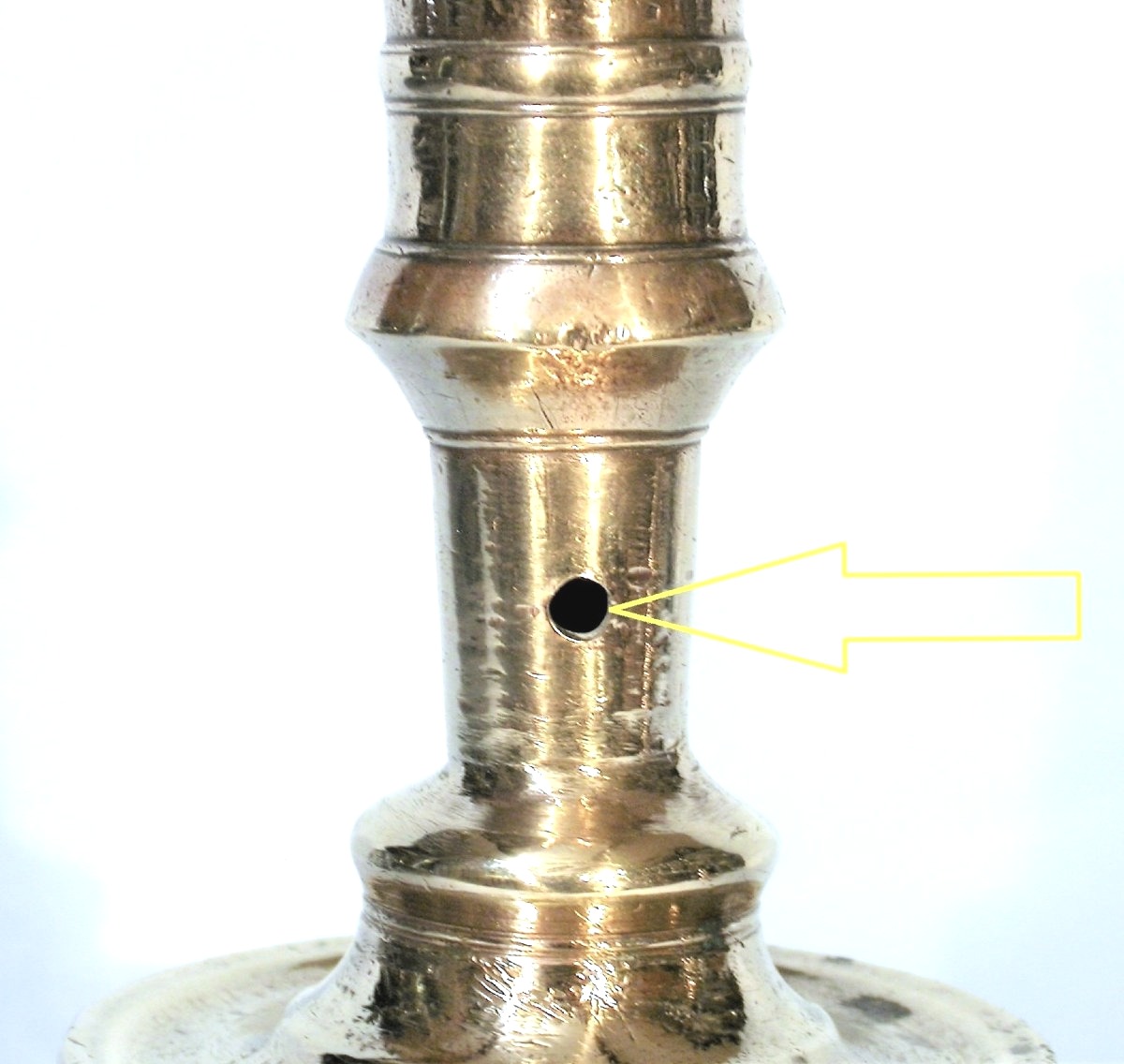 Ottoman Brass Torch - Circa 1700-photo-4