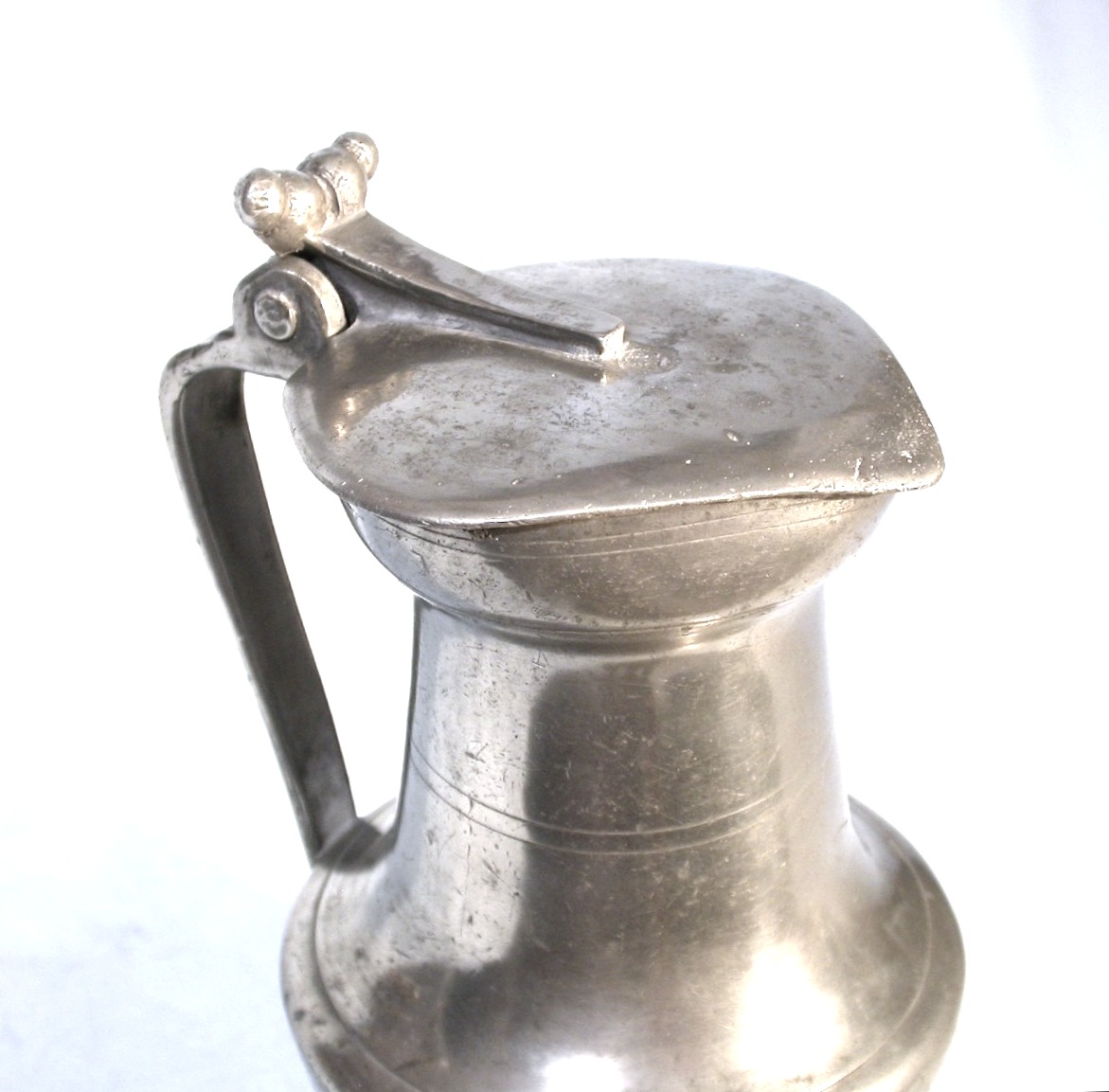 Pewter Wine Pitcher - Bordeaux, Circa 1700-photo-2