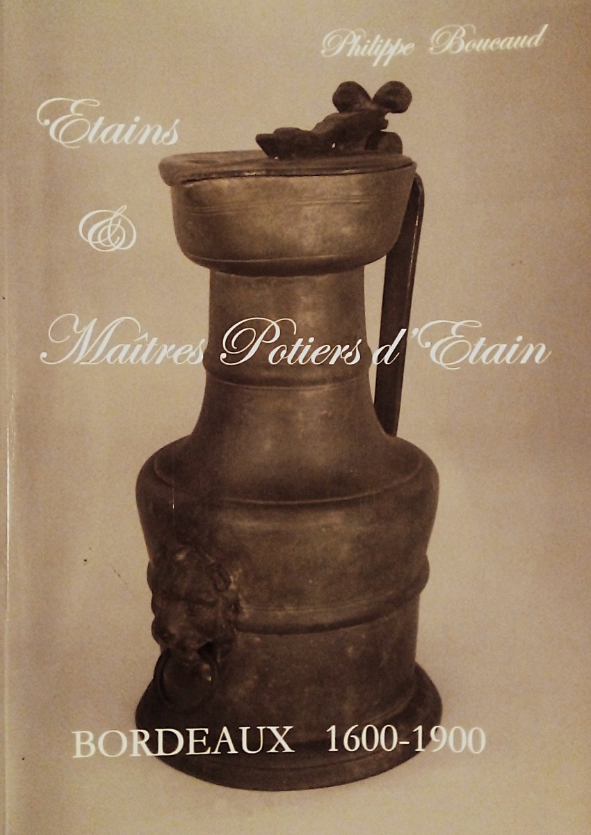 Pewter Wine Pitcher - Bordeaux, Circa 1700-photo-8