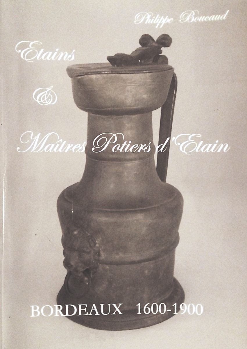 Pewter Wine Pitcher - Bordeaux, Circa 1700-photo-8