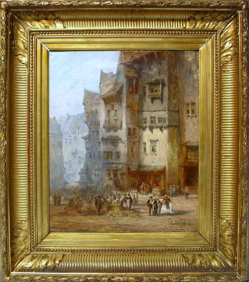 Painting - Oil On Canevas By Leonard Saurfelt-photo-2