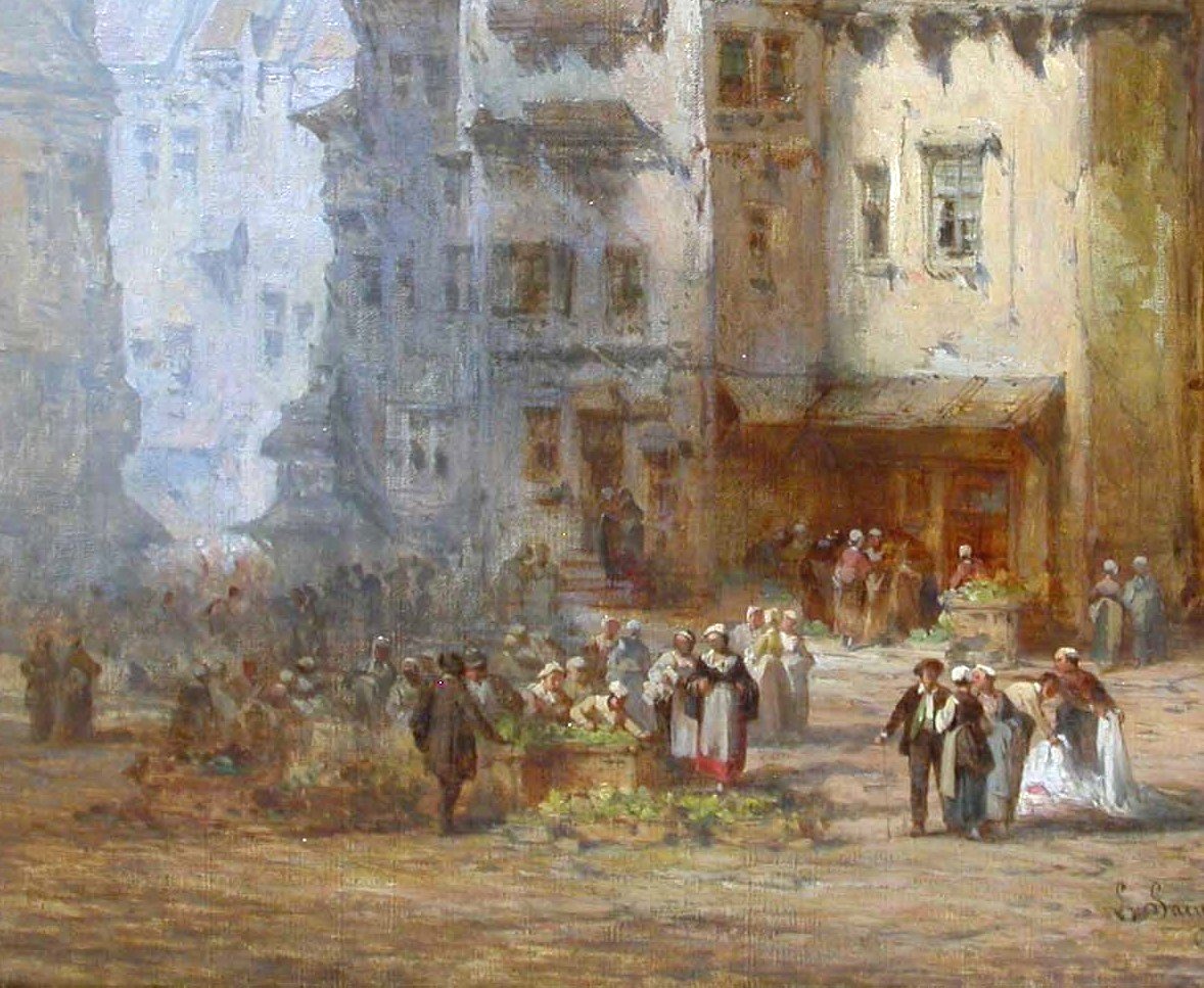 Painting - Oil On Canevas By Leonard Saurfelt-photo-3