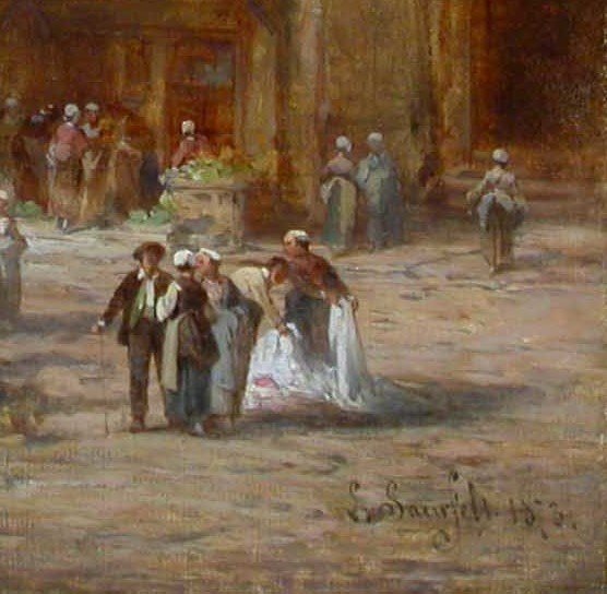 Painting - Oil On Canevas By Leonard Saurfelt-photo-4