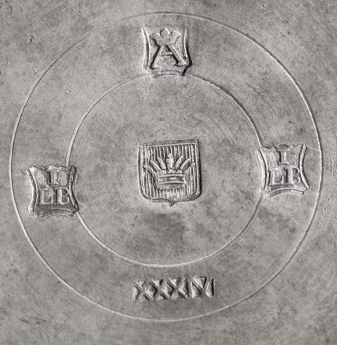 RARE CHOPE EN ÉTAIN - TURKU (FINLANDE), CIRCA 1834-photo-4