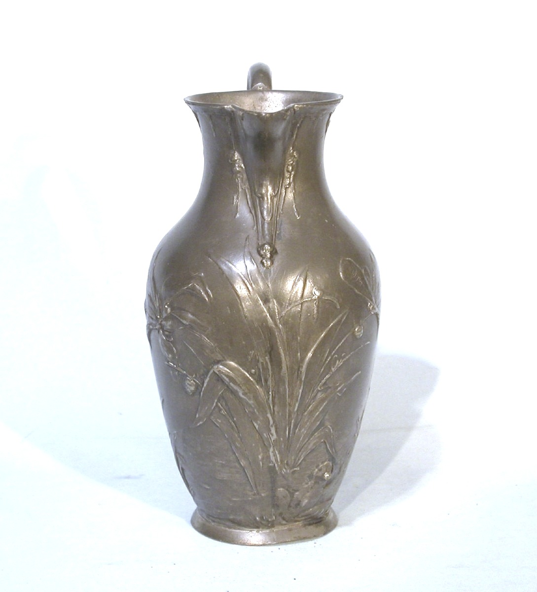 PICHET "ART NOUVEAU" EN MÉTAL ARGENTÉ  DE WMFB-photo-3