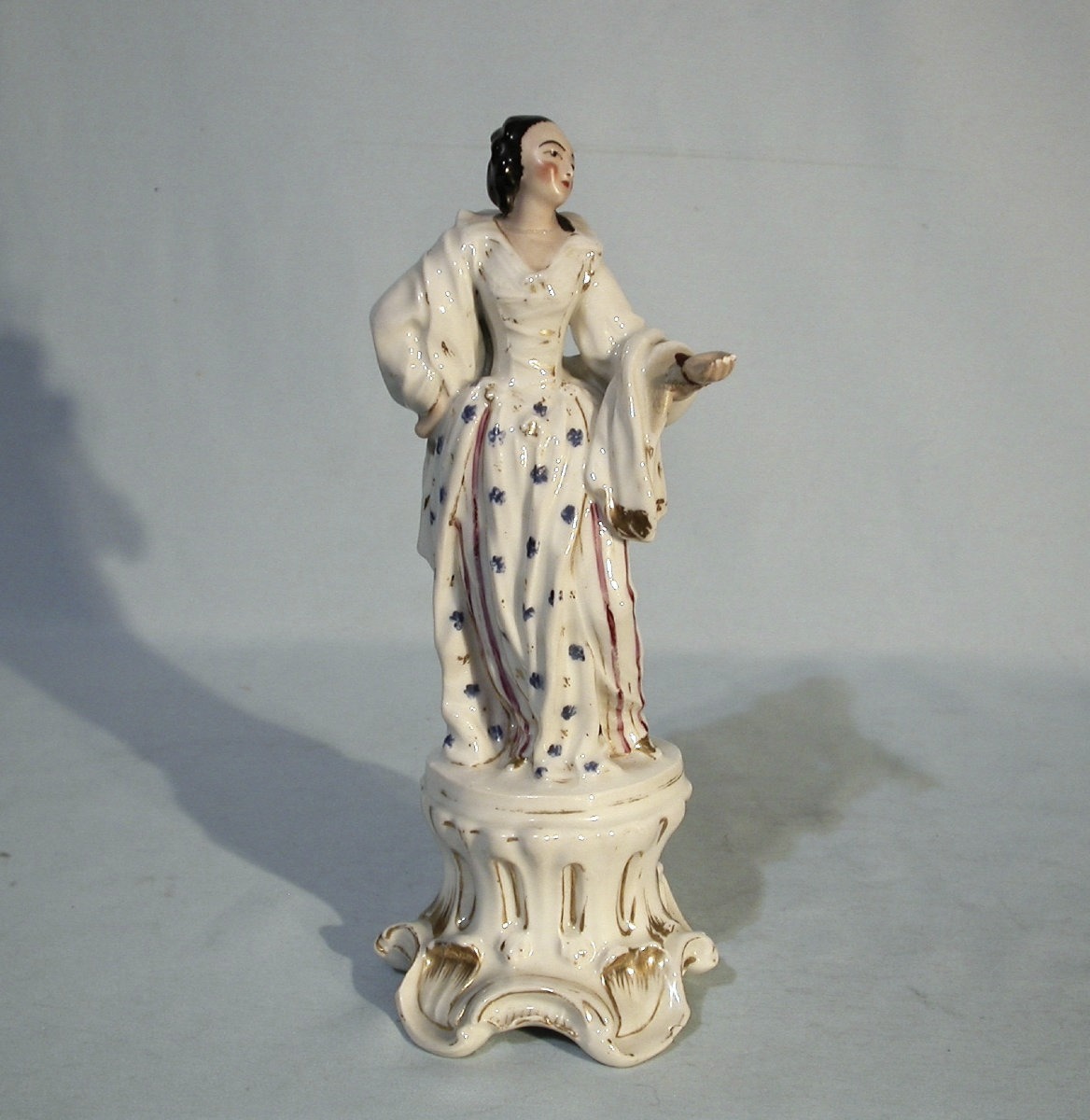 GROUPE EN PORCELAINE - LE JOUEUR DE CORNEMUSE XIX ème s-photo-2