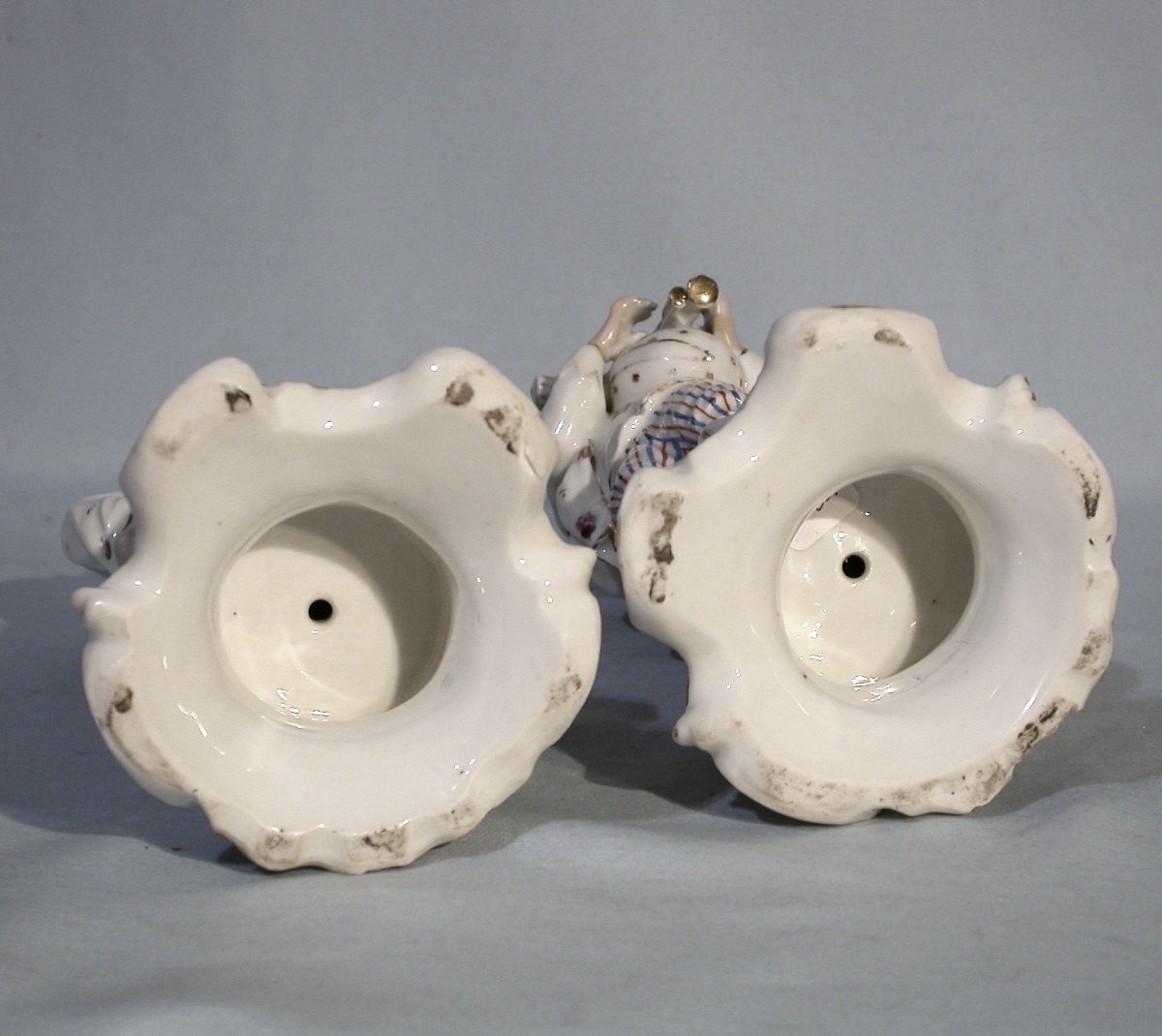 GROUPE EN PORCELAINE - LE JOUEUR DE CORNEMUSE XIX ème s-photo-6