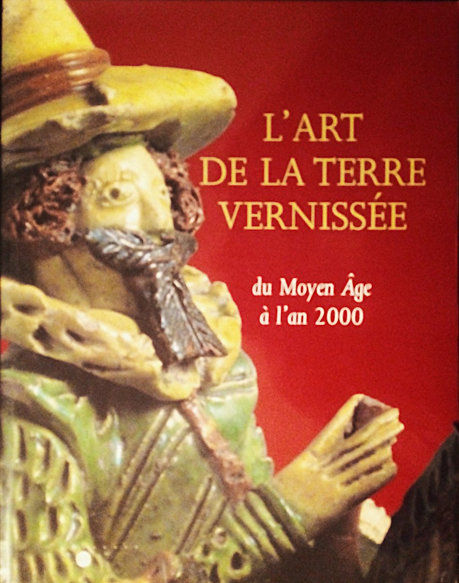COUPE EN TERRE VERNISSÉE DE GEORGES PULL D'APRÈS BERNARD PALISSY-photo-6