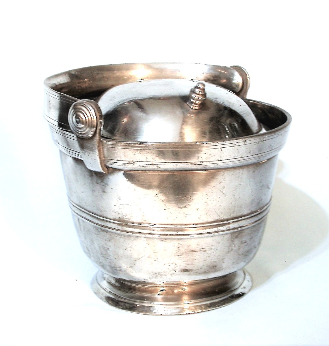 Pewter Dinner Carrier - Anjou, Circa 1800